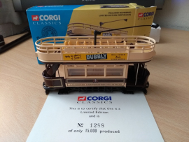 Leicester open top tram